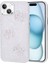 Casestreet Apple iPhone 14 Kılıf Figürler Kabartma Eralli Parlak Silikon Lacivert 1