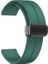 Xiaomi Watch S3 Kordon Silikon Mıknatıslı Ayarlanabilir HS19 Koyu Yeşil 1