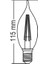 4 Watt E14 Kıvrık Rustik Ampul - 5 Adet 3