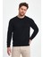 - Erkek Siyah 3 Iplik Şardonlu Sweatshirt 5