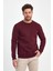 - Erkek Bordo 3 Iplik Şardonlu Sweatshirt 1