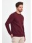 - Erkek Bordo 3 Iplik Şardonlu Sweatshirt 5