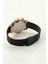 Sade Dereceli Kadran Rose Gold Çerçeve Erkek Kol Saati 4