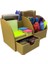 Masaüstü Düzenleyici Çekmeceli Organizer Kalemlik Pastel Safran ND 1058 3