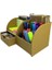 Masaüstü Düzenleyici Çekmeceli Organizer Kalemlik Pastel Safran ND 1058 5