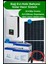 Bağ Evi Buzdolabı Çamaşır/bulaşık Makinesi Solar Güneş Enerji Sistemi 18KWP 1
