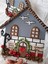 Psacraft Anahtar Askısı Kozalak Çatılı Yaz Temalı 23 x 25 cm 3