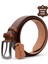 PC404 Erkek 4 cm Deri Kemer Camel 1