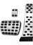Mercedes E W211 2002-2009 Otomatik Metal Pedal Seti 1