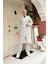Bisiklet Yaka Fermuarlı Uzun Tunik Sade Basic Spor Takımı - 03044.008 - Gri 1