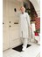 Bisiklet Yaka Fermuarlı Uzun Tunik Sade Basic Spor Takımı - 03044.008 - Gri 3
