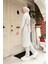 Bisiklet Yaka Fermuarlı Uzun Tunik Sade Basic Spor Takımı - 03044.008 - Gri 5