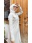 Fermuarlı Uzun Tunik Pantolon Spor Ikili Takım - 03058 - Ekru 4