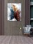 Renkli Kuş Tüyleri Kanvas Tablo Dekoratif Modern Soyut Minimalist Illüstrasyon 1