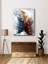 Renkli Kuş Tüyleri Kanvas Tablo Dekoratif Modern Soyut Minimalist Illüstrasyon 2