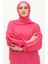 Hira Balon Kol Midi Boy Sade Basic Sweatshirt - 3031 - Fuşya 4