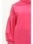 Hira Balon Kol Midi Boy Sade Basic Sweatshirt - 3031 - Fuşya 5