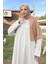 O Yaka Yırtmançlı Uzun Geniş Rahat Tunik Pantolon Sade Basic Spor Takımı - 3040 - Gri 3