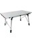 Madfox Moonlite Yükseklik Ayarlı Katlanır Kamp Masası 3