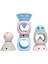 Building Genius Pastel Ice Blue-Baby Pink-Beige 1