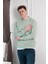 Fbı Slimfit 3 Iplik Içi Polarlı Bisiklet Yaka Sweatshirt 2