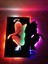 Angel & Devil LED Işıklı Ahşap Tablo 50X45CM 4