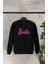 Lobabo Giyim Basic Barbie Baskılı Yazılı Oversize Geniş Sweatshirt 1