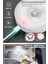 3lü Spot LED Kumandalı USB Şarjlı Akıllı Hareket Sensörlü Beyaz Işık Kablosuz Lamba 6