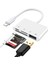 Fxn-88 Lightning To Kablo USB Sd Mikro Sd Kart Okuyucu iPhone Dönüştürücü Adaptör 1