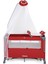 Yoyko Exclusive Comfort 8 In 1 Anne Yanı Park Yatak Oyun Parkı 70X110 - Bordo 1