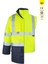 Junıor Olympus Max-Breathane Hı-Vıs Two-Tone 5 In 1 Jacket Sarı Lacivert 2
