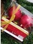 Vıp Deluxe 4 Adet 8 cm Büyük Kırmızı Top Süsler Yılbaşı Ağacı Süsleri Noel Ağacı Süsleri Kırmızı Top 2