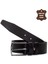Pc352 Erkek 3,5 Cm Deri Kemer Siyah 3