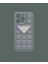 Mat Gri Kabartmalı Silikon Telefon Kılıfı - DK034 - iPhone 15 Pro 1