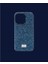 Mavi Ince Taşlı Telefon Kılıfı - DK024 - iPhone 15 1