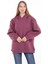 Pamuklu Kapüşonlu 3 Iplik Şardonlu Kalın Oversize Sweatshirt 3