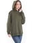 Pamuklu Kapüşonlu 3 Iplik Şardonlu Kalın Oversize Sweatshirt 3