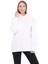 Pamuklu Kapüşonlu 3 Iplik Şardonlu Kalın Oversize Sweatshirt 1