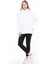 Pamuklu Kapüşonlu 3 Iplik Şardonlu Kalın Oversize Sweatshirt 2