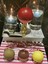 Iv Candles Merry Christmas Kırmızı Maxi Top Mum 1