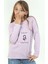 Kız Çocuk Uzun Kollu Tişörtıslami Hijab Baskılı 2