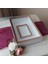 25X35 cm Fotoğraf Bölümlü Beyaz-Rose Yarı Pleksi Kaplamalı Derin Anı Çerçevesi! Gül Kutusu! Ledsiz Isimsiz 4