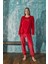 Kadın Pijama Takımı Uzun Kollu Soft Fransız Kadife Kışlık 2