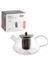 Delı Glassware GPH21 Borosilikat Cam Demlik 1.0 Litre 1