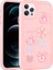 iPhone 13 Pro Kılıf Kabartma Figürlü Parlak Zore Toys Silikon Kapak 1