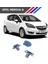 Nvr Opel Meriva A Kapı Eşik Klipsi 15 Adetli Paket 24405740 5