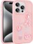 iPhone 15 Pro Kılıf Kabartma Figürlü Parlak Zore Toys Silikon Kapak 1