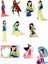 Fun Life 21 Parça Mulan Şeffaf  Sticker Seti 2