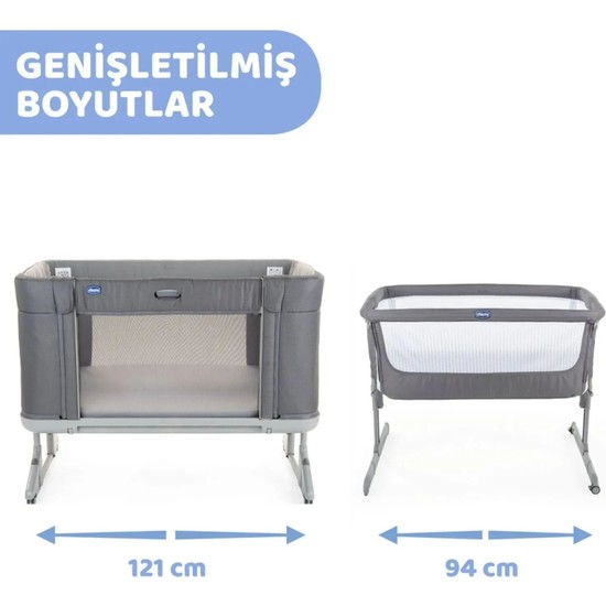 Chicco Silinebilir Portatif NEXT2ME Forever Anne Yanı Beşik Fiyatı