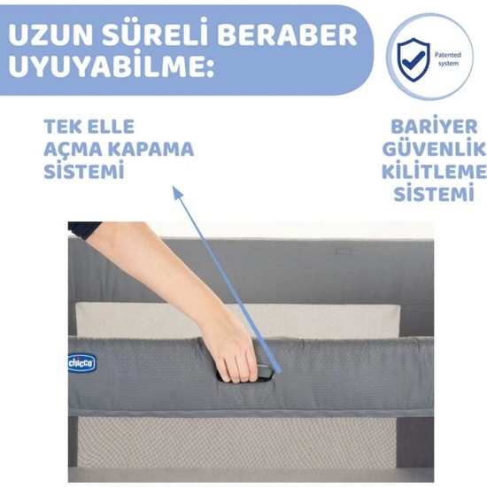 Chicco Silinebilir Portatif NEXT2ME Forever Anne Yanı Beşik Fiyatı